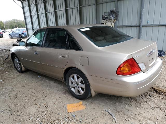 4T1BF28B72U227105 - 2002 TOYOTA AVALON XL TAN photo 2