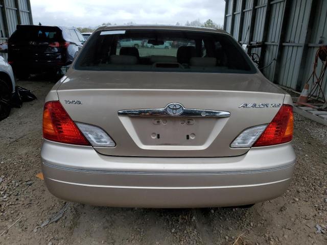 4T1BF28B72U227105 - 2002 TOYOTA AVALON XL TAN photo 6