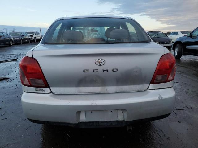 JTDBT1233Y0082136 - 2000 TOYOTA ECHO GRAY photo 6