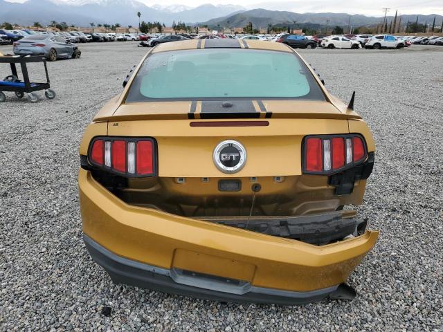 1ZVBP8CH5A5181666 - 2010 FORD MUSTANG GT GOLD photo 6