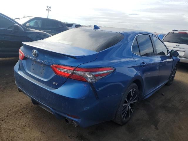 4T1B11HK1KU264062 - 2019 TOYOTA CAMRY L BLUE photo 3