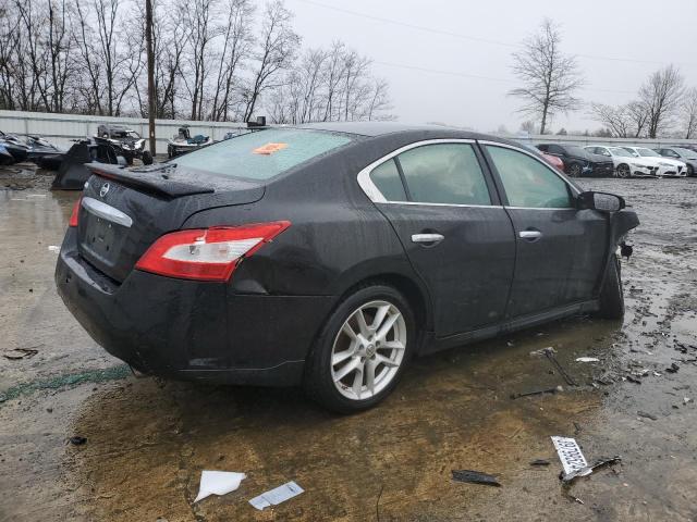 1N4AA51E79C850234 - 2009 NISSAN MAXIMA S BLACK photo 3