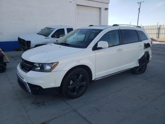 3C4PDCGB0LT225621 - 2020 DODGE JOURNEY CROSSROAD WHITE photo 1