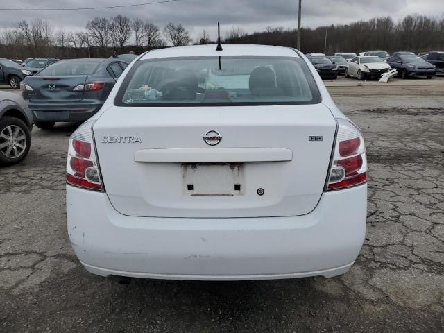 3N1AB61E39L650715 - 2009 NISSAN SENTRA 2.0 WHITE photo 6