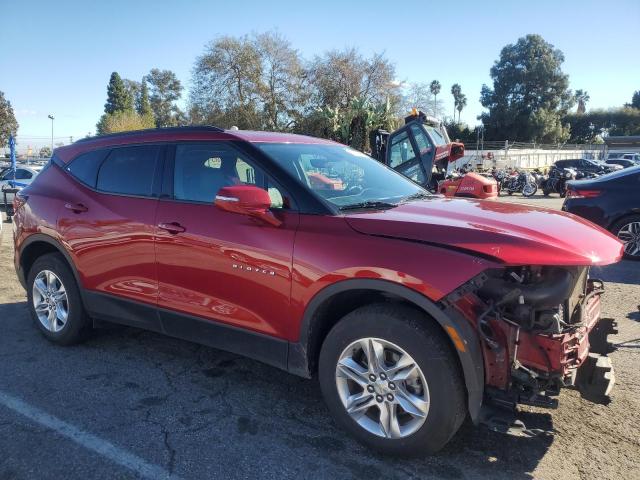 3GNKBDRS3MS574936 - 2021 CHEVROLET BLAZER 3LT RED photo 4