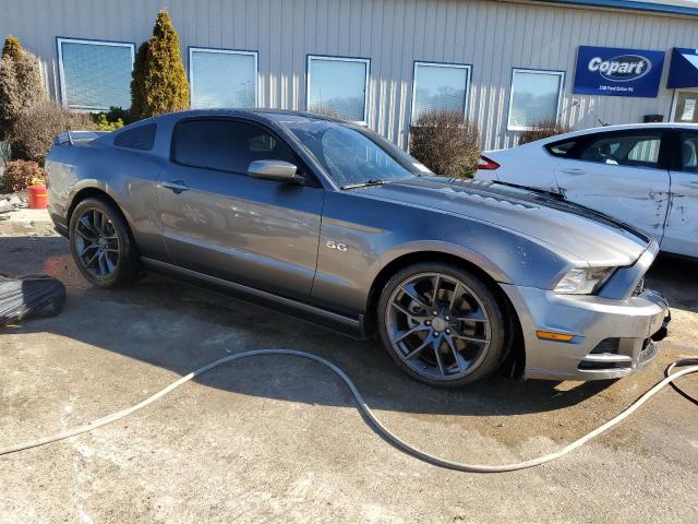 1ZVBP8CF5E5203153 - 2014 FORD MUSTANG GT GRAY photo 4