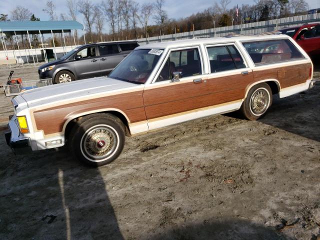 2FABP44F4FX156343 - 1985 FORD LTD CROWN VICTORIA COUNTRY SQUIRE TWO TONE photo 1