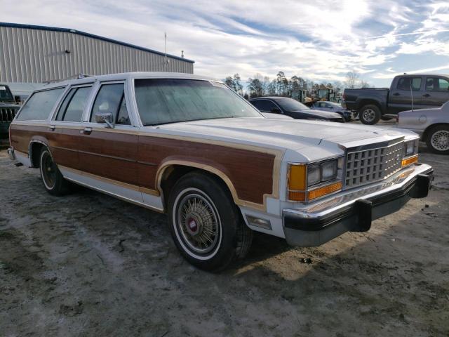 2FABP44F4FX156343 - 1985 FORD LTD CROWN VICTORIA COUNTRY SQUIRE TWO TONE photo 4