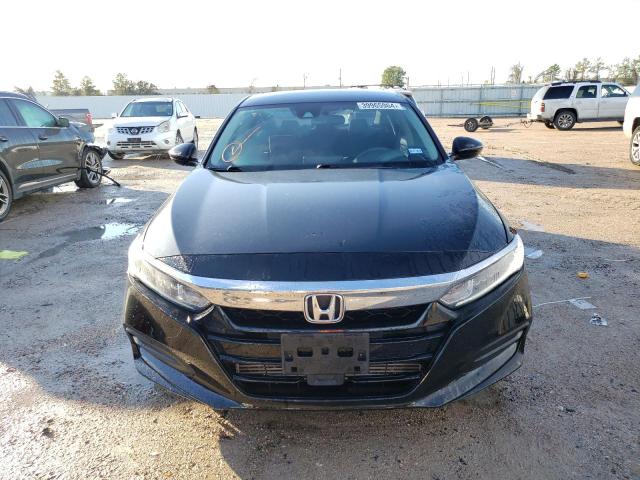 1HGCV1F1XJA179665 - 2018 HONDA ACCORD LX BLACK photo 5