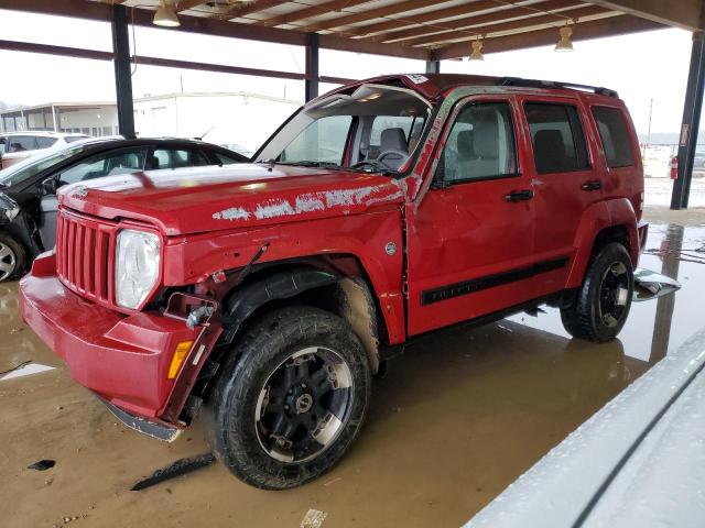 1J8GN28K48W179744 - 2008 JEEP LIBERTY SPORT RED photo 1