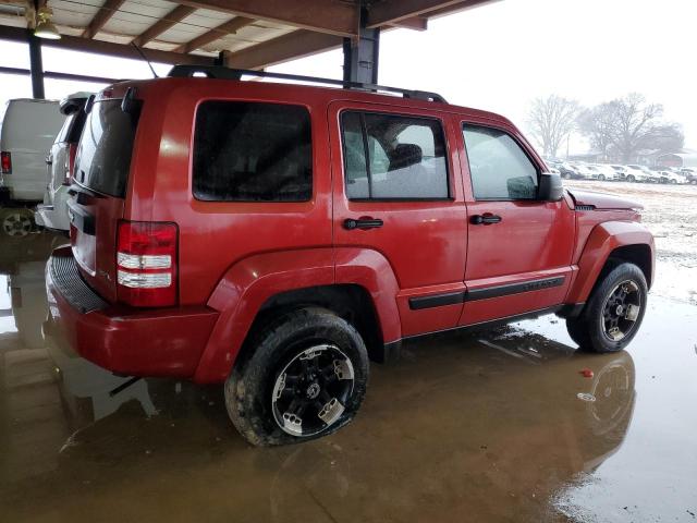 1J8GN28K48W179744 - 2008 JEEP LIBERTY SPORT RED photo 3