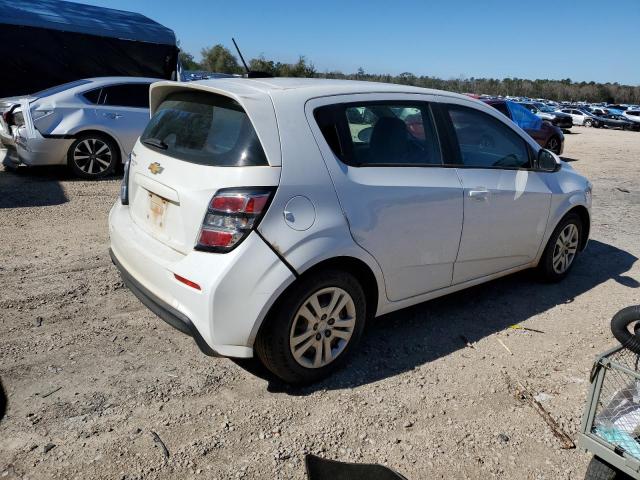 1G1JG6SH3H4168458 - 2017 CHEVROLET SONIC WHITE photo 3