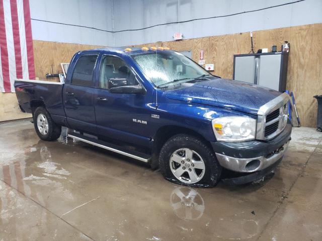 1D7HU18268J228910 - 2008 DODGE RAM 1500 ST BLUE photo 4