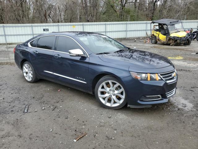 2G1155SL0F9215427 - 2015 CHEVROLET IMPALA LTZ BLUE photo 4