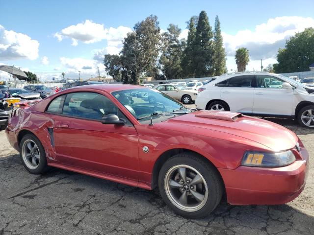 1FAFP42X34F209040 - 2004 FORD MUSTANG GT BURGUNDY photo 4