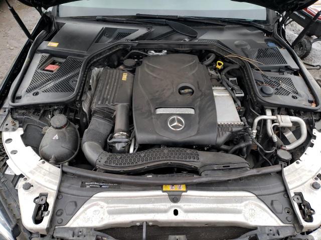 55SWF4KB8FU059448 - 2015 MERCEDES-BENZ C 300 4MATIC BLACK photo 11