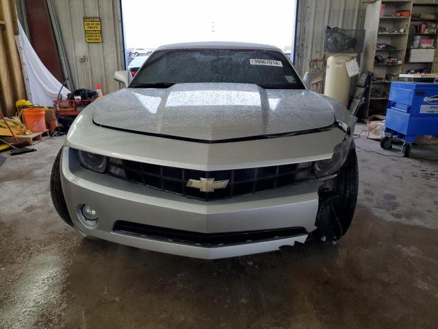 2G1FC3D34C9113265 - 2012 CHEVROLET CAMARO LT SILVER photo 5