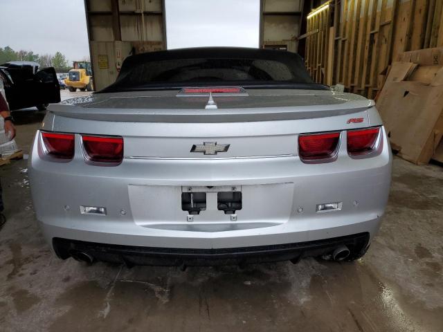 2G1FC3D34C9113265 - 2012 CHEVROLET CAMARO LT SILVER photo 6