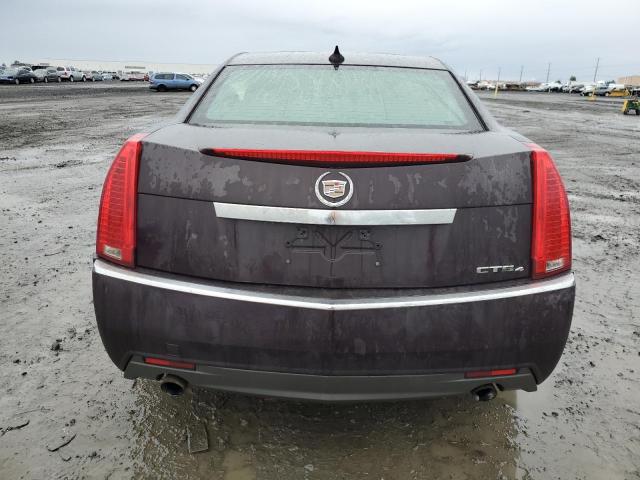 1G6DG577090145682 - 2009 CADILLAC CTS BURGUNDY photo 6