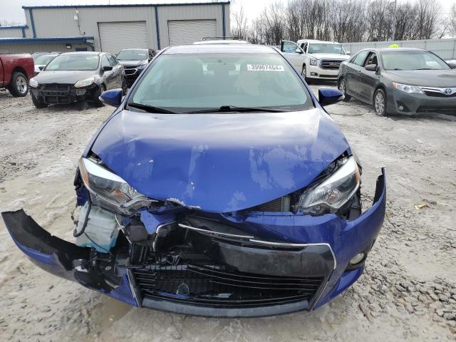 2T1BURHEXFC478457 - 2015 TOYOTA COROLLA L BLUE photo 5