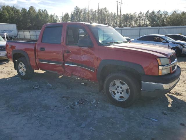 2GCEK13T551364356 - 2005 CHEVROLET SILVERADO K1500 RED photo 4