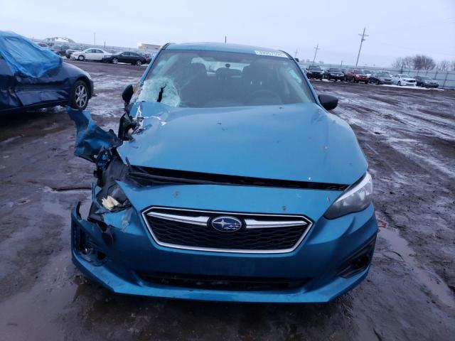 4S3GTAA62K3744988 - 2019 SUBARU IMPREZA BLUE photo 5