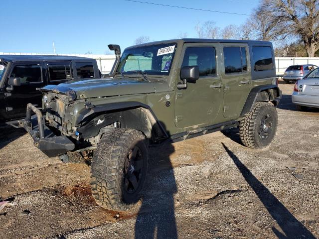 1C4BJWDG2GL145453 - 2016 JEEP WRANGLER U SPORT GREEN photo 1