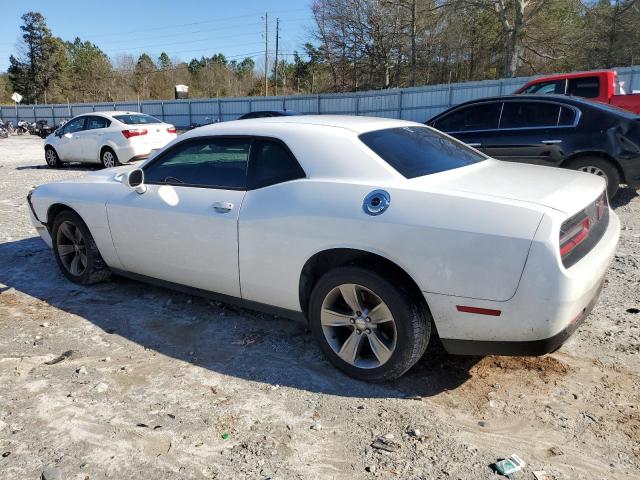 2C3CDZAG6GH291180 - 2016 DODGE CHALLENGER SXT WHITE photo 2