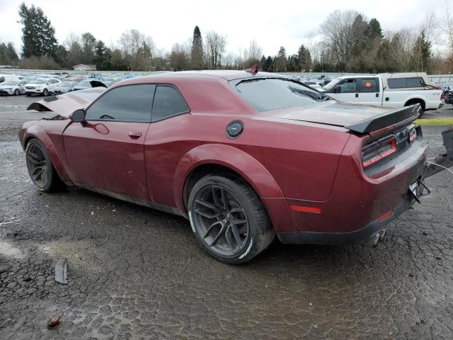 2C3CDZFJ8NH102384 - 2022 DODGE CHALLENGER R/T SCAT PACK RED photo 2