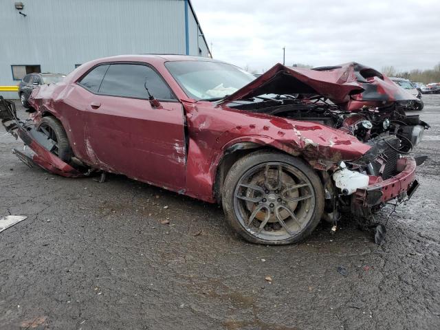 2C3CDZFJ8NH102384 - 2022 DODGE CHALLENGER R/T SCAT PACK RED photo 4