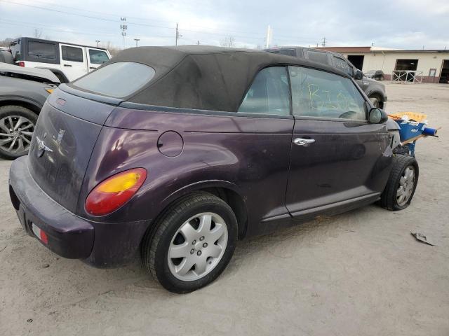 3C3EY45X05T594471 - 2005 CHRYSLER PT CRUISER PURPLE photo 3