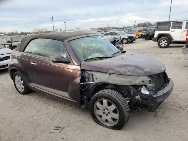 3C3EY45X05T594471 - 2005 CHRYSLER PT CRUISER PURPLE photo 4