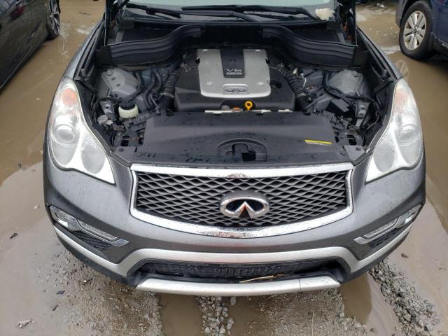 JN1BJ0RR6HM410638 - 2017 INFINITI QX50 GRAY photo 11