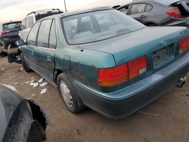 1HGCB7675NA070262 - 1992 HONDA ACCORD EX GREEN photo 2