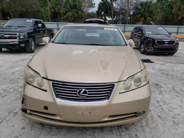 JTHBJ46G282202256 - 2008 LEXUS ES 350 GOLD photo 5