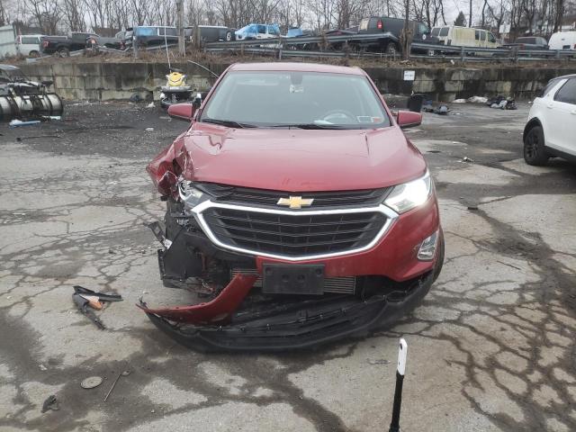 3GNAXUEVXKL330771 - 2019 CHEVROLET EQUINOX LT BURGUNDY photo 5