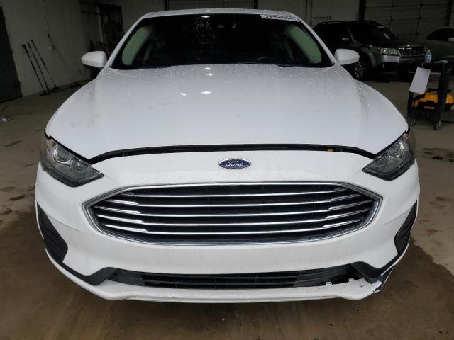 3FA6P0HD2LR150263 - 2020 FORD FUSION SE WHITE photo 5