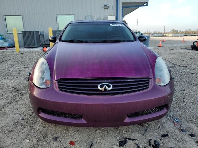 JNKCV54E95M402521 - 2005 INFINITI G35 PURPLE photo 5