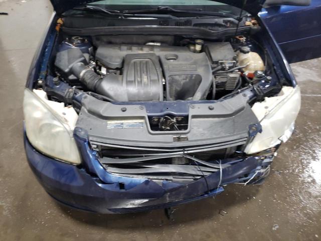 1G1AK58F087296539 - 2008 CHEVROLET COBALT LS BLUE photo 11