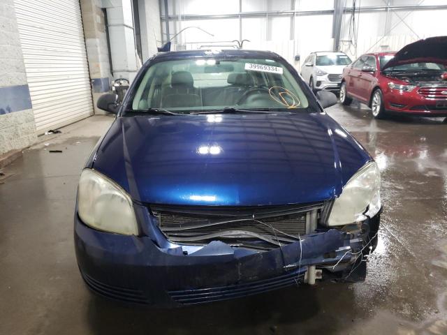 1G1AK58F087296539 - 2008 CHEVROLET COBALT LS BLUE photo 5