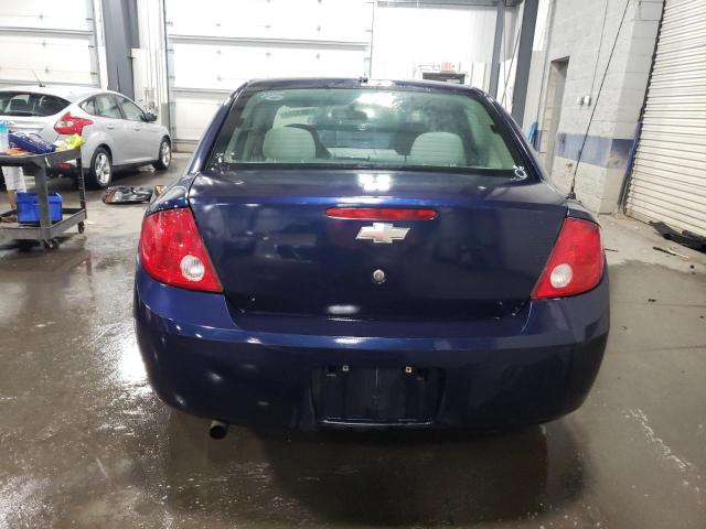 1G1AK58F087296539 - 2008 CHEVROLET COBALT LS BLUE photo 6