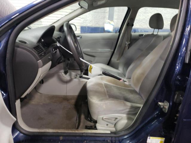 1G1AK58F087296539 - 2008 CHEVROLET COBALT LS BLUE photo 7