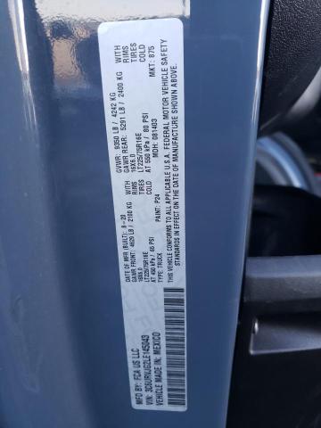 3C6URVJG2LE145043 - 2020 RAM PROMASTER 3500 HIGH 蓝色 照片 12