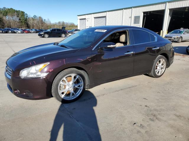 1N4AA5AP8EC442885 - 2014 NISSAN MAXIMA S PURPLE photo 1