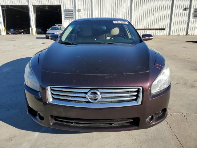 1N4AA5AP8EC442885 - 2014 NISSAN MAXIMA S PURPLE photo 5