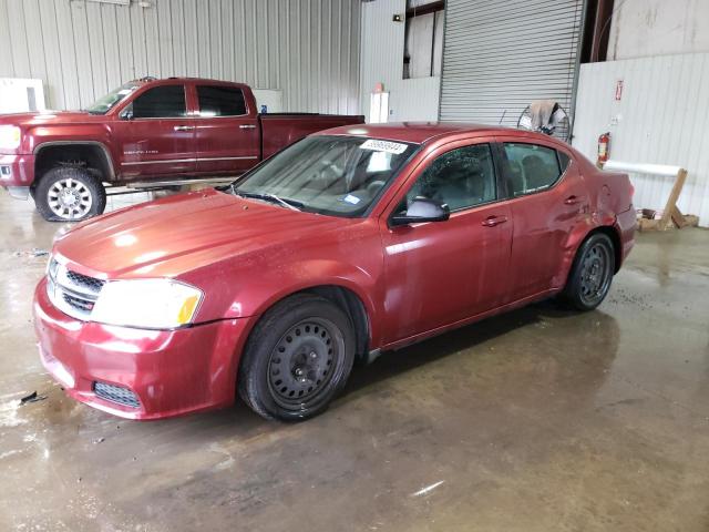 1C3CDZAB8EN200466 - 2014 DODGE AVENGER SE RED photo 1