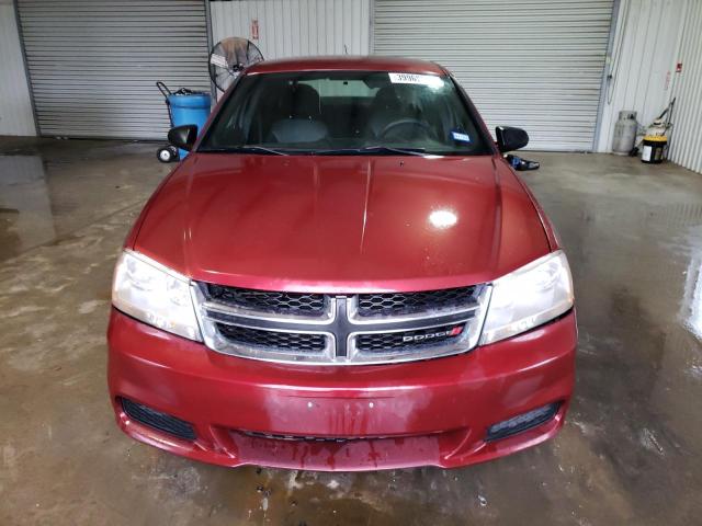 1C3CDZAB8EN200466 - 2014 DODGE AVENGER SE RED photo 5