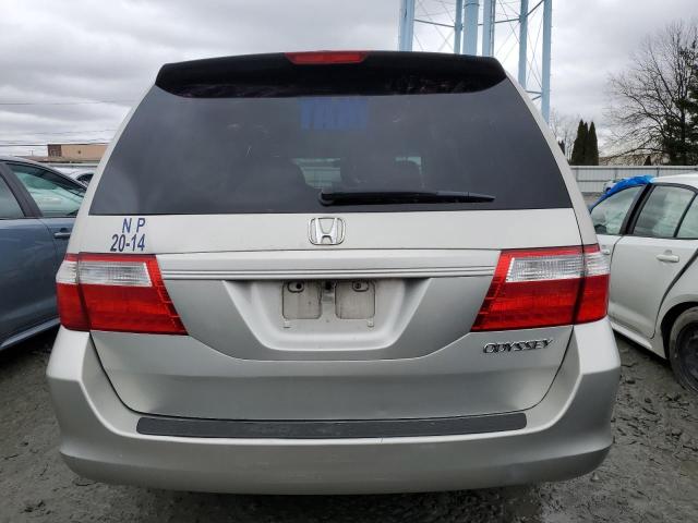 5FNRL38245B024767 - 2005 HONDA ODYSSEY LX SILVER photo 6