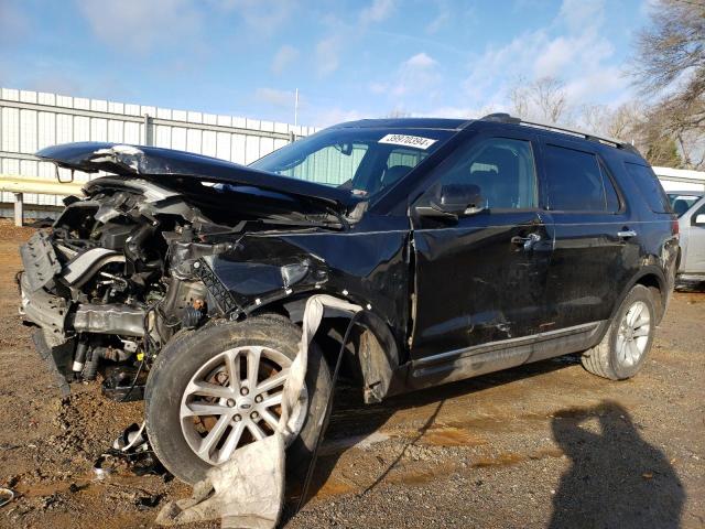 1FM5K8D87EGB08222 - 2014 FORD EXPLORER XLT BLACK photo 1