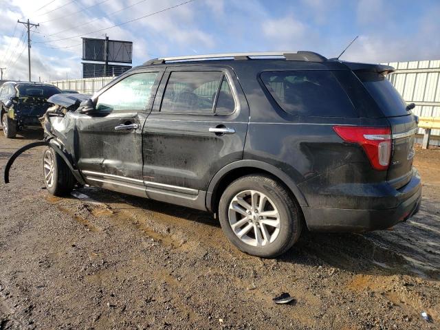 1FM5K8D87EGB08222 - 2014 FORD EXPLORER XLT BLACK photo 2